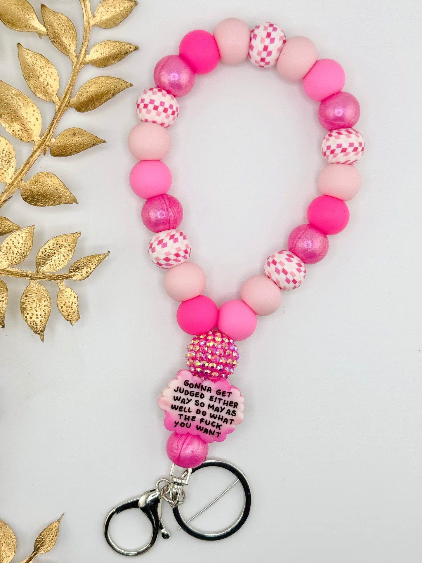 Teardrop Wristlet - Gonna Get Judged Anyways