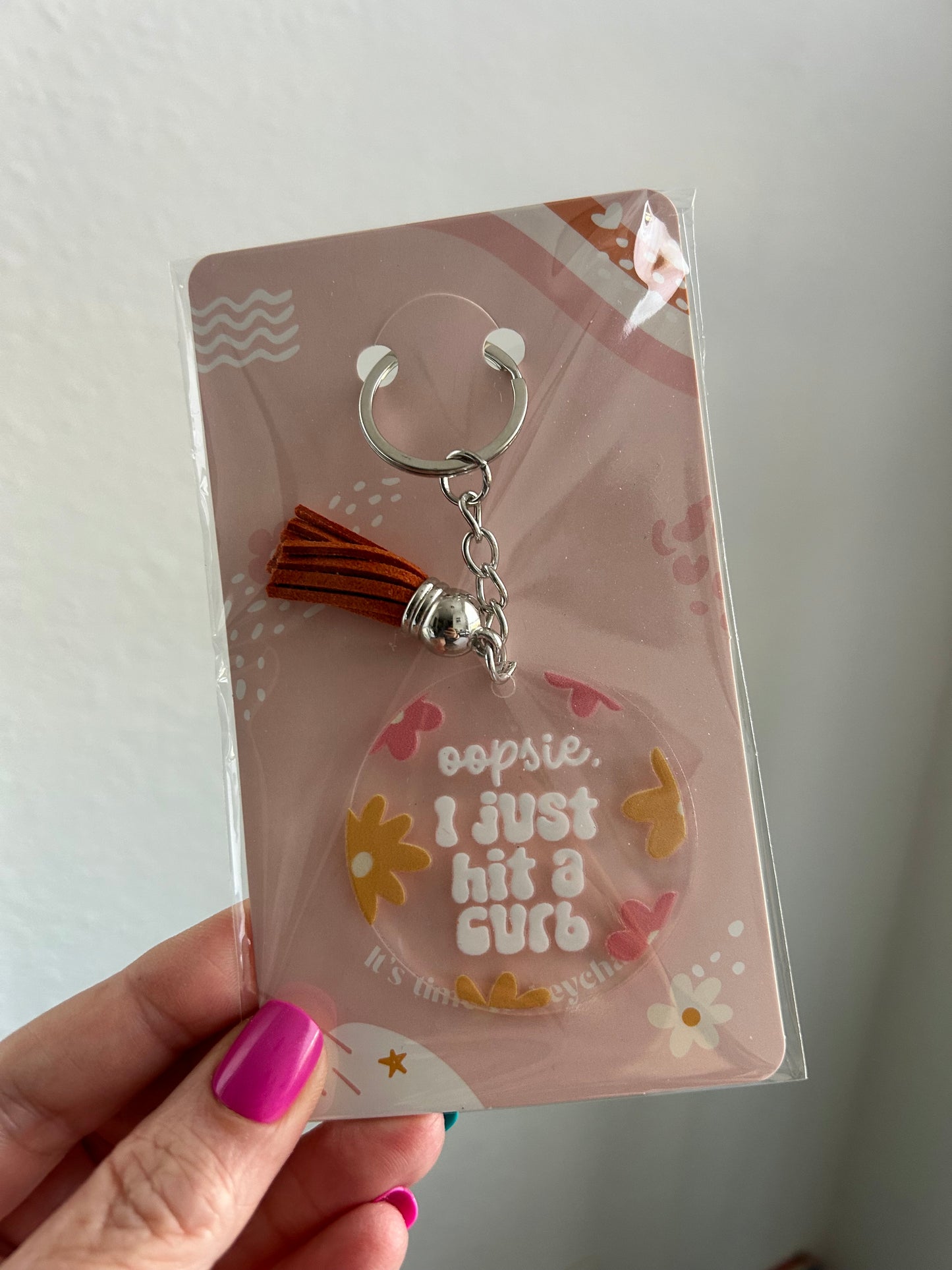 Acrylic Keychain w/ Tassel