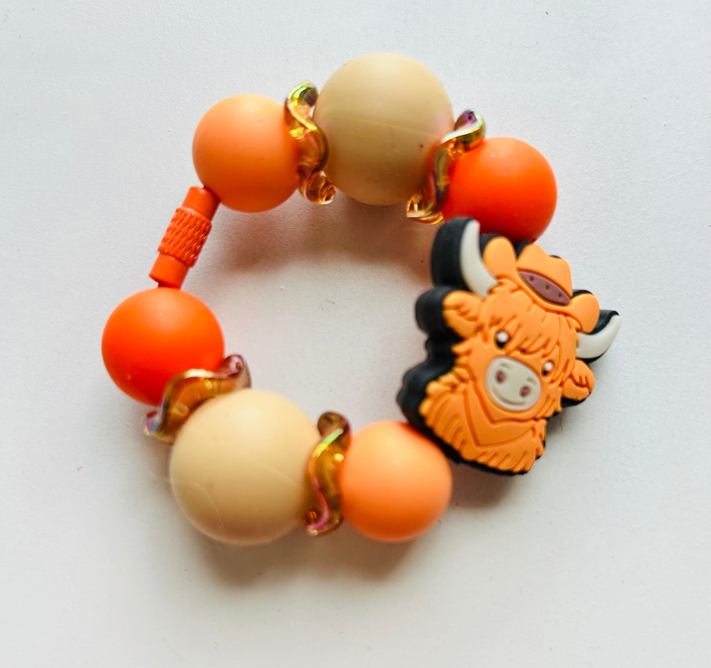 Cute Cow Cup Charm