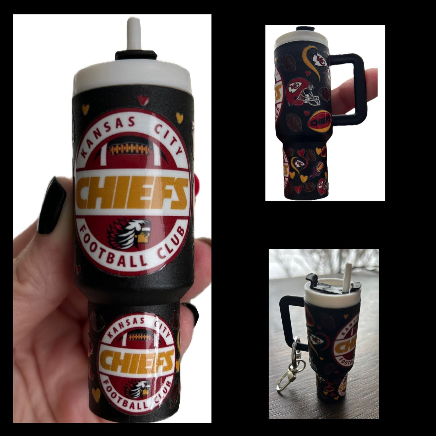 MINI TUMBLER KEYCHAIN W/DECAL WRAP