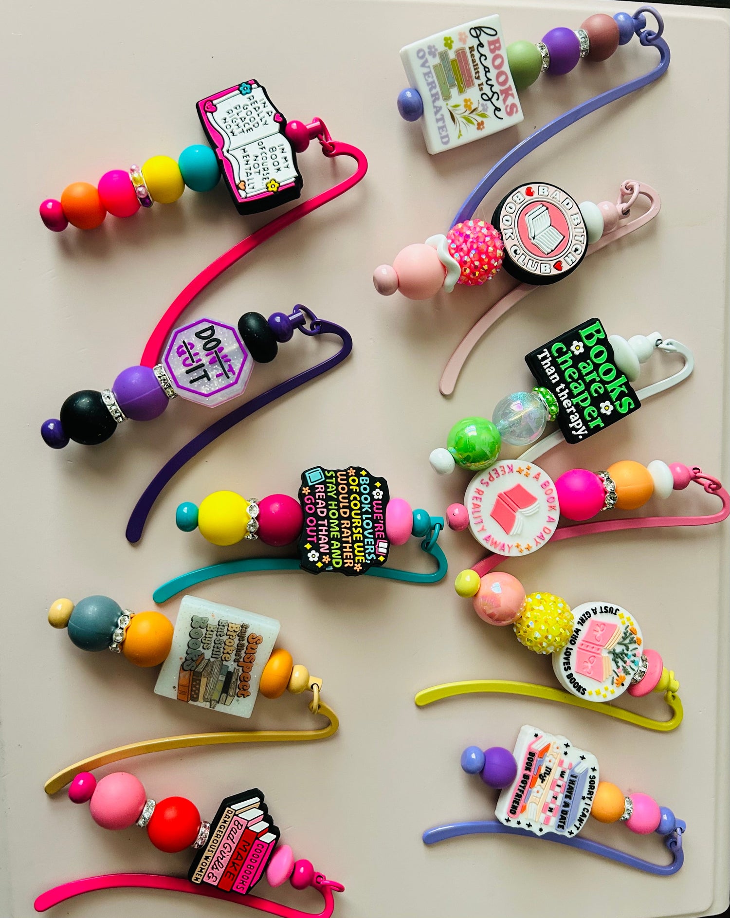 BEADED BOOKMARKS
