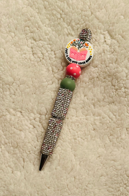 Bougee Just a Girl That Loves Books Pen