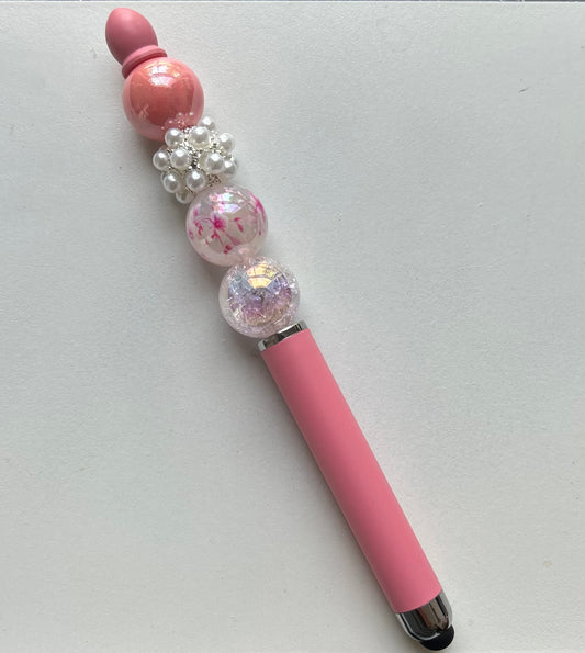 Pink Stylus/Pen Combo