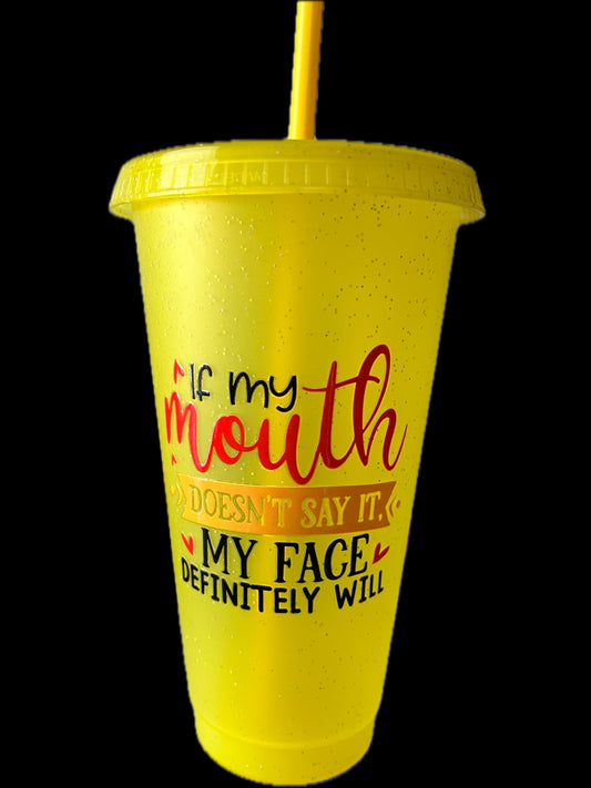 20oz Plastic Tumbler w/Decal Wrap