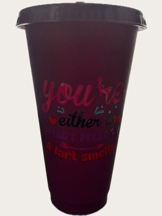 20oz Plastic Tumbler w/Decal Wrap