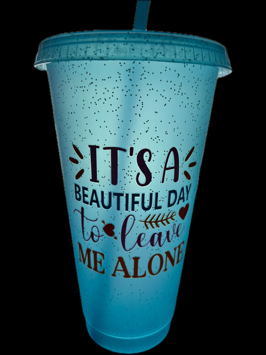 20oz Plastic Tumbler w/ Decal Wrap