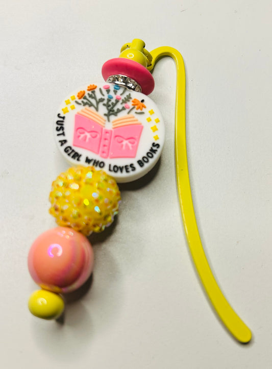 Just a girl who loves books Bookmark