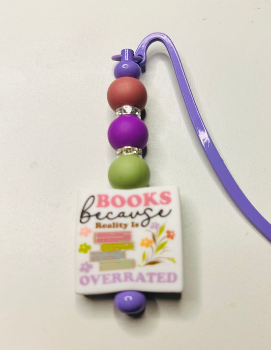 Books because reality is overrated Bookmark