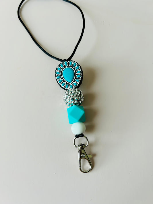 Turquoise Jewel Freshie Hanger